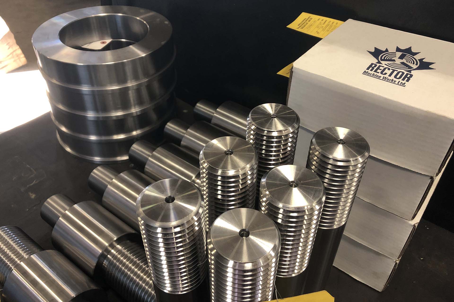 Rector machined products - threaded studs